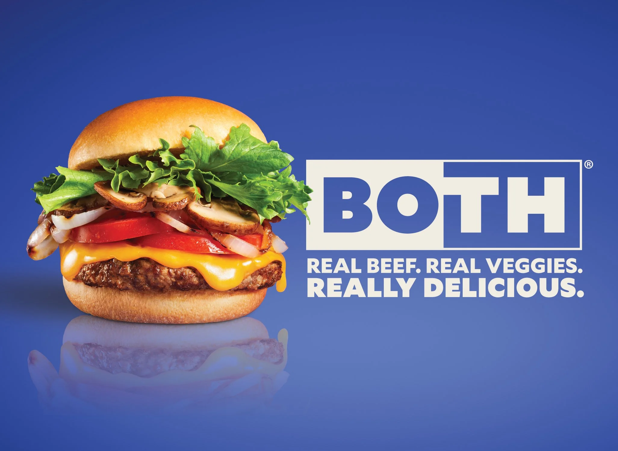 BOTH Burger Online Branding Content