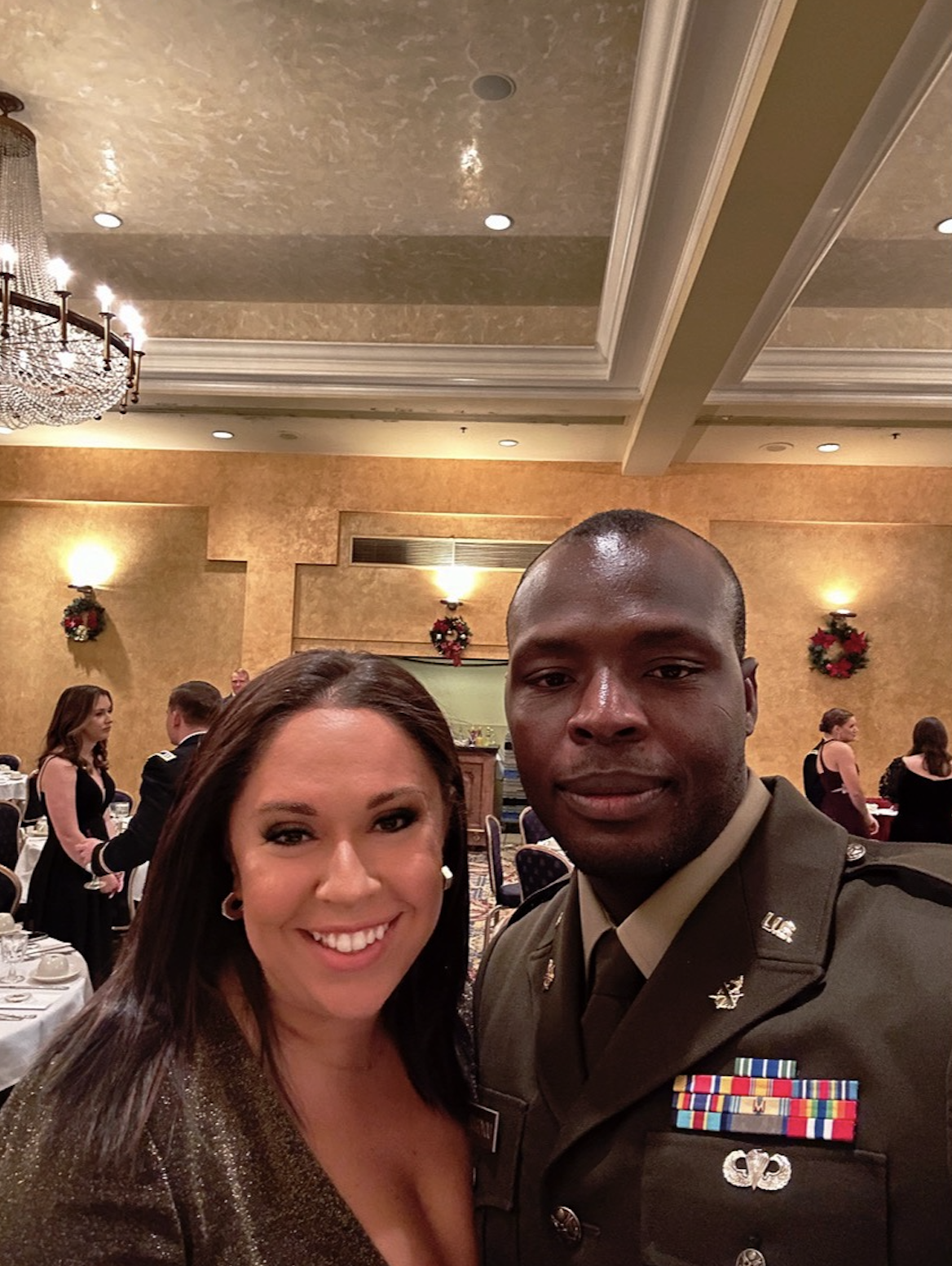 We love a man in uniform!