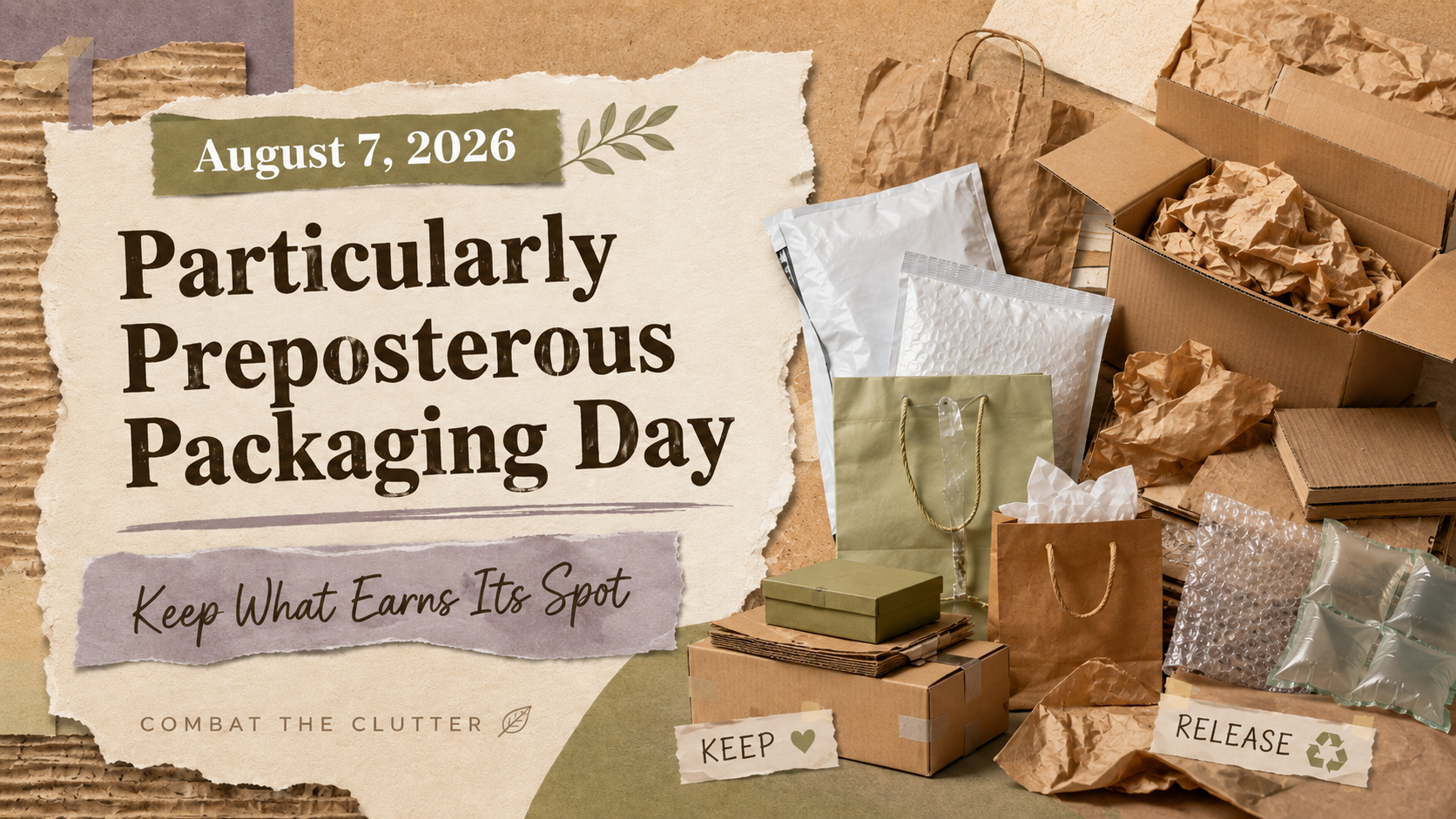 Particularly Preposterous Packaging Day