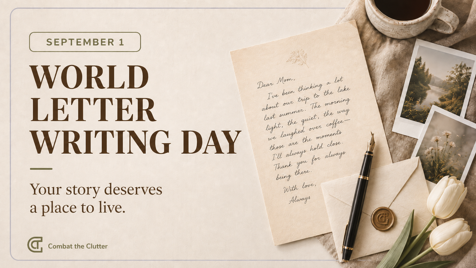 World Letter Writing Day