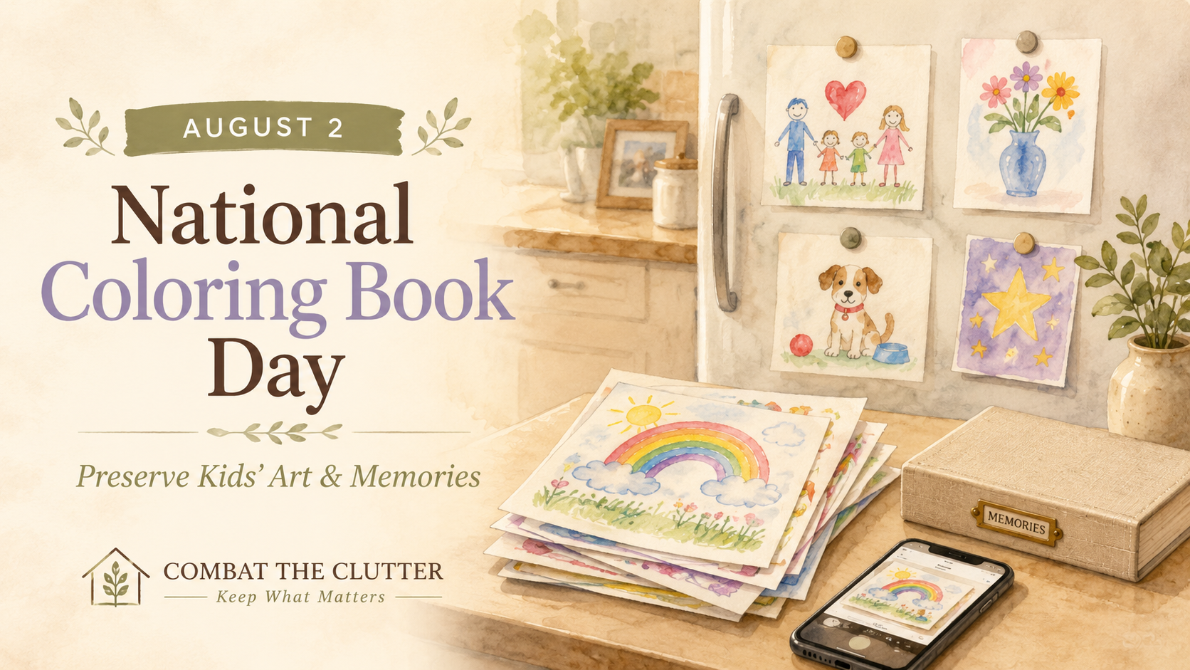 National Coloring Book Day