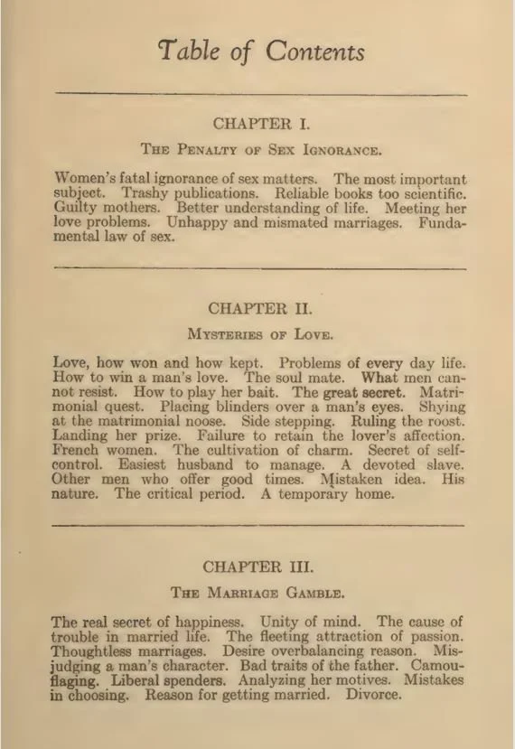 Secret powers table of contents.JPG