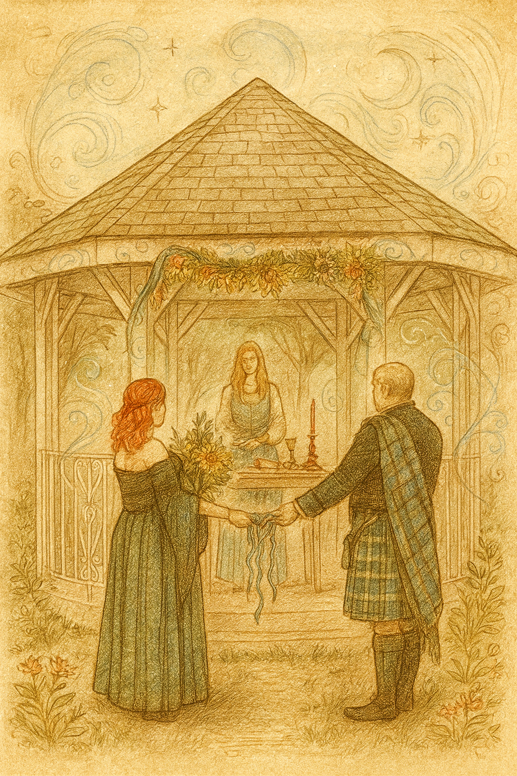 Bound Beneath the Daylit New Moon