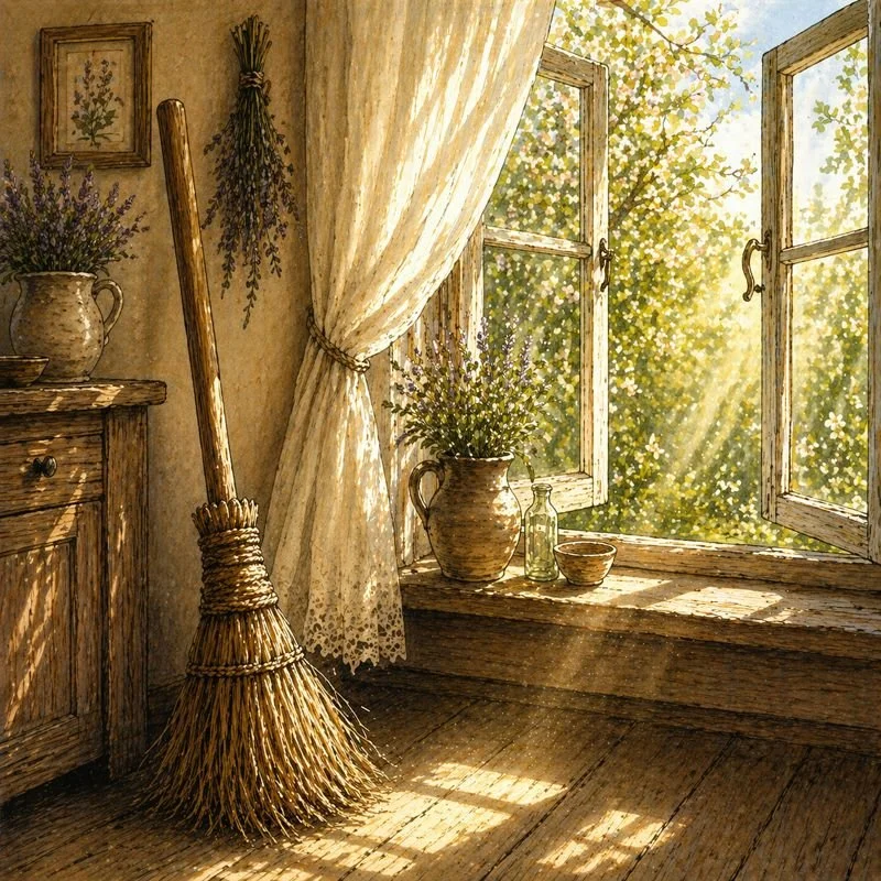 Sweeping Away the Old: The Hidden Ritual of Spring Cleaning