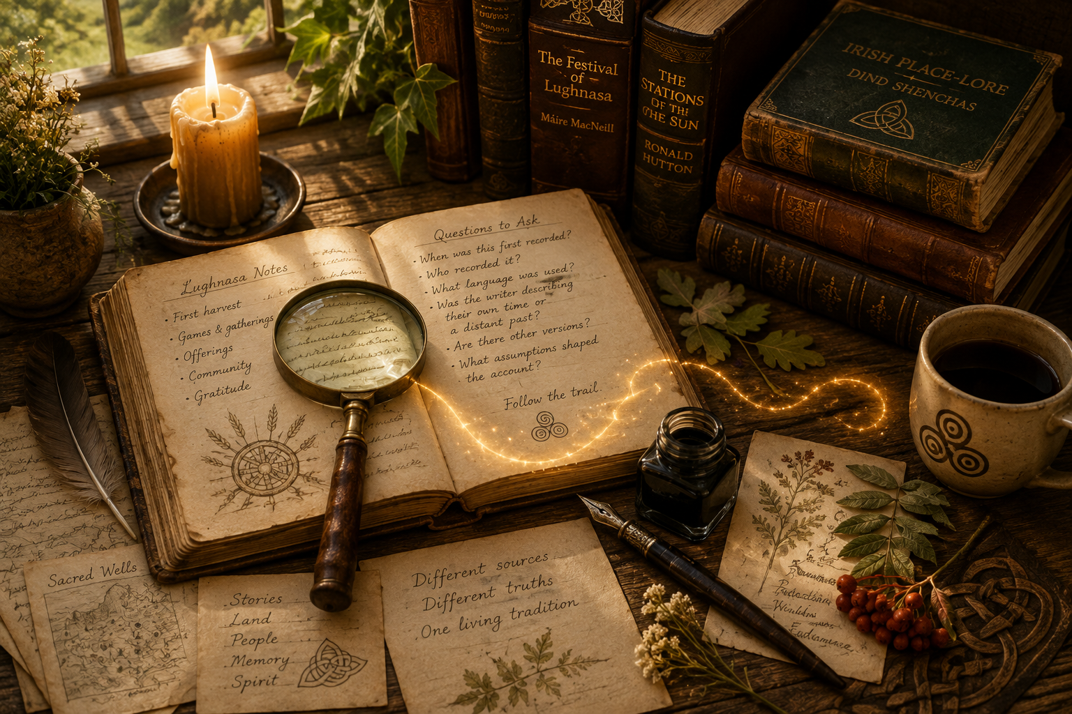 How Cronefire Approaches History, Folklore, and Living Pagan Practice