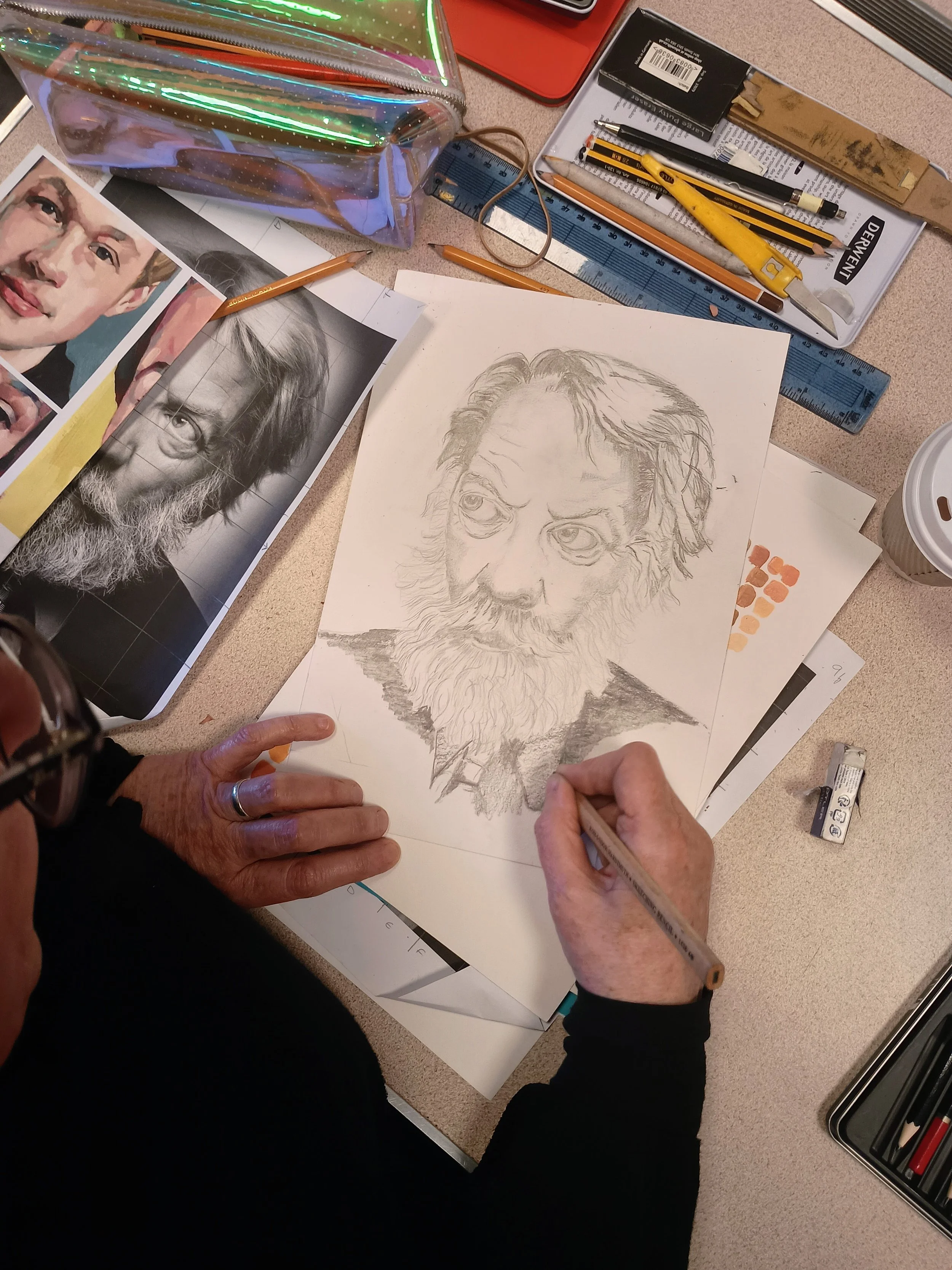 Portraiture Course - Southwick Community Centre: Fridays 10.30am - 1pm (17th April - 15th May)