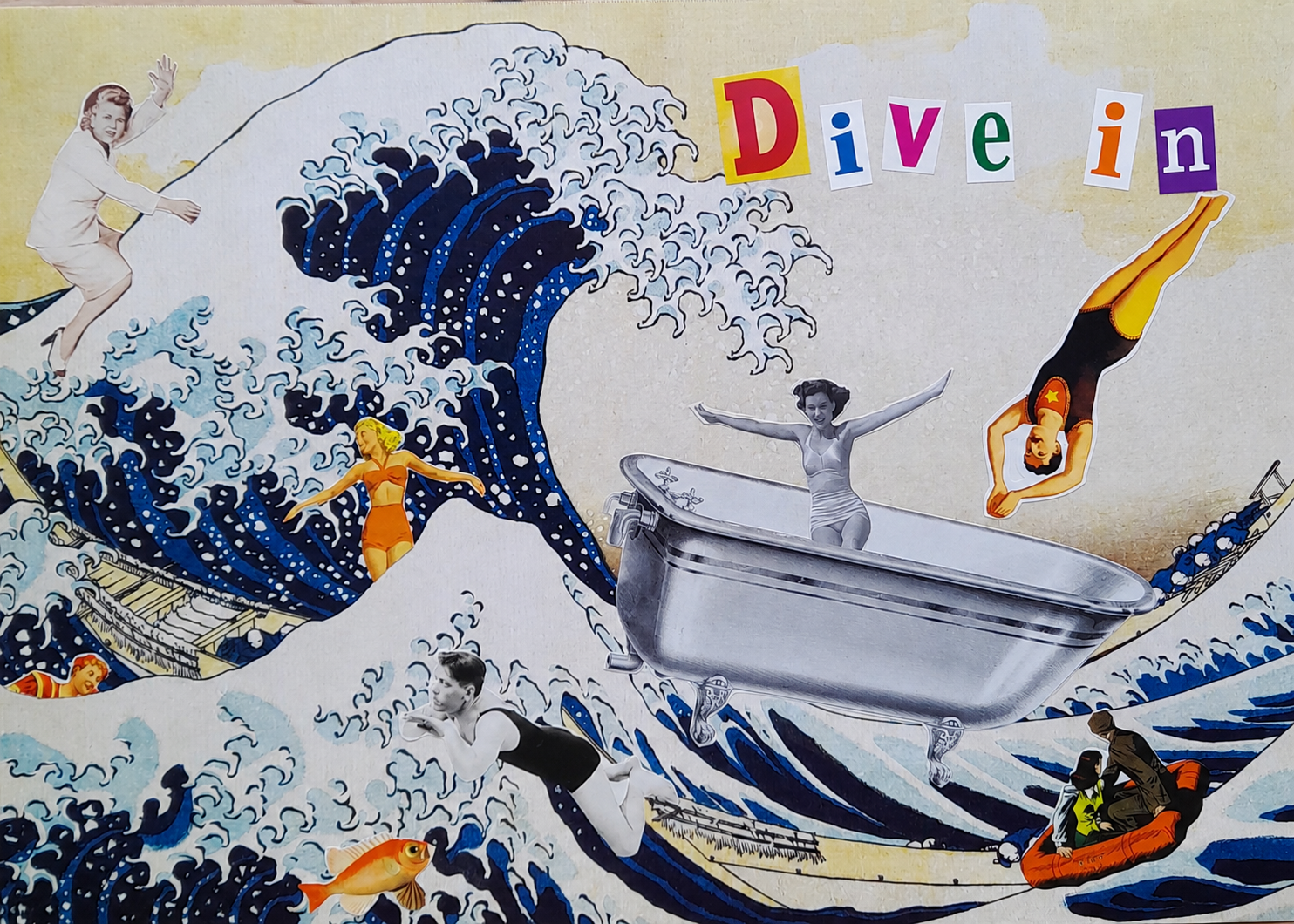 Creative Collage Team Building Workshop