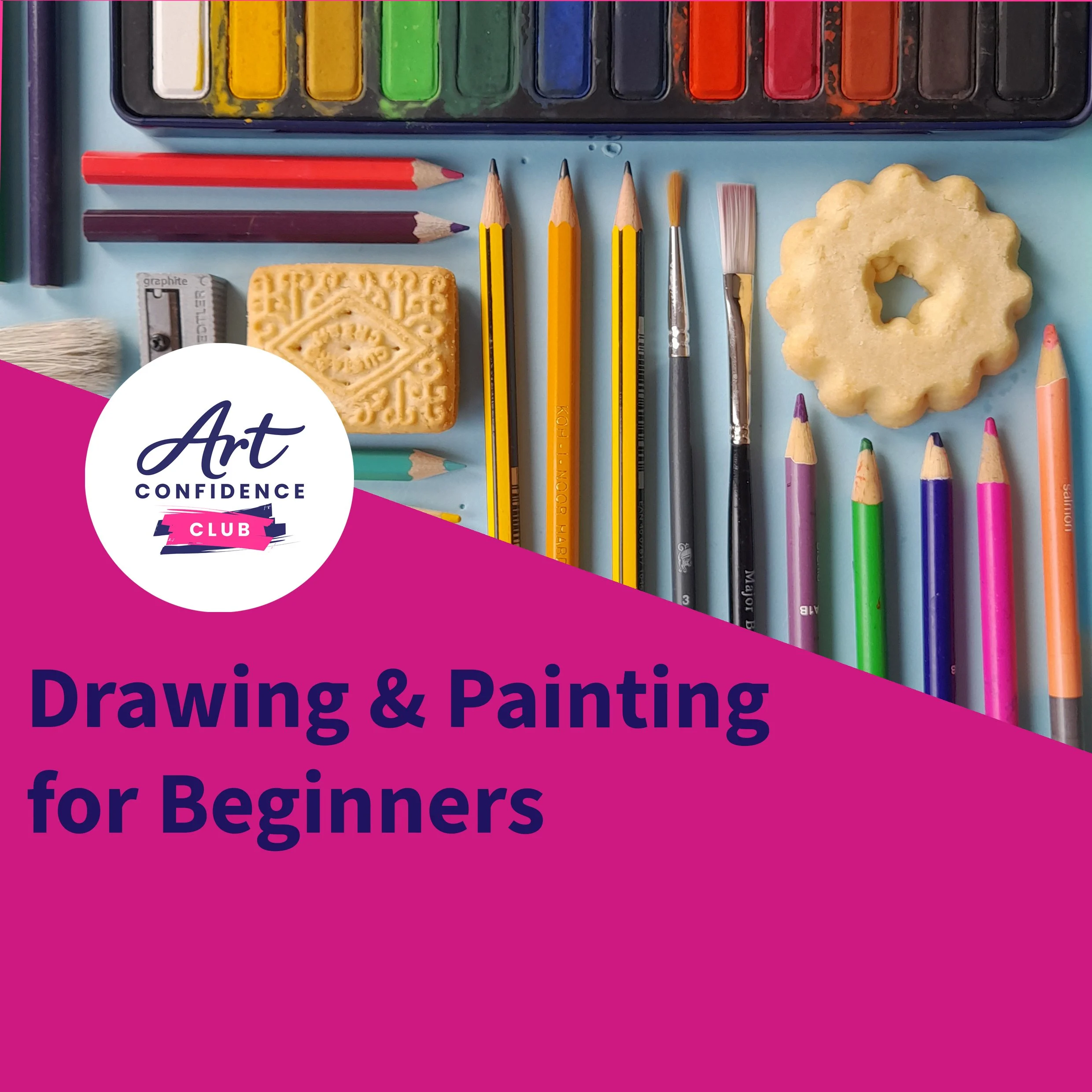 Beginner's Art Course - Shoreham Centre: April 15th - May 13th Wednesdays 3pm -5pm