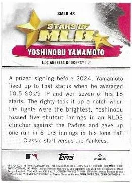 yoshinobu yamamoto stars of mlb.2.jpg