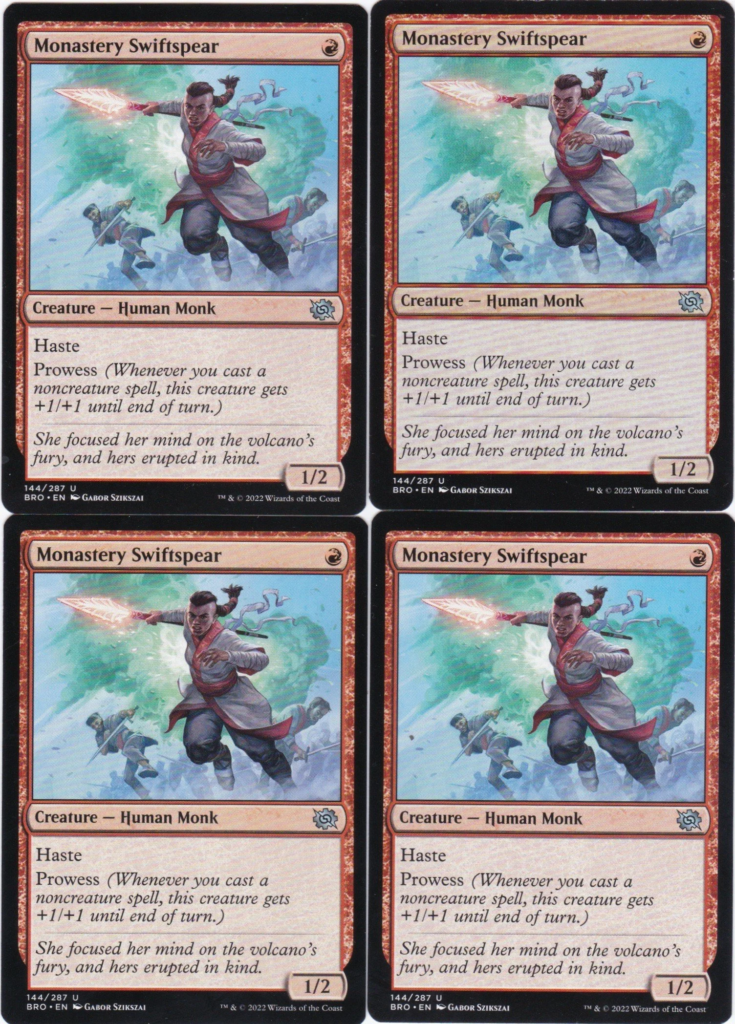 4x Monastery Swiftspear