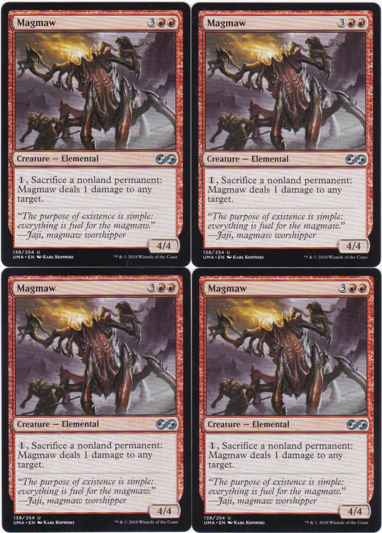 4x Magmaw