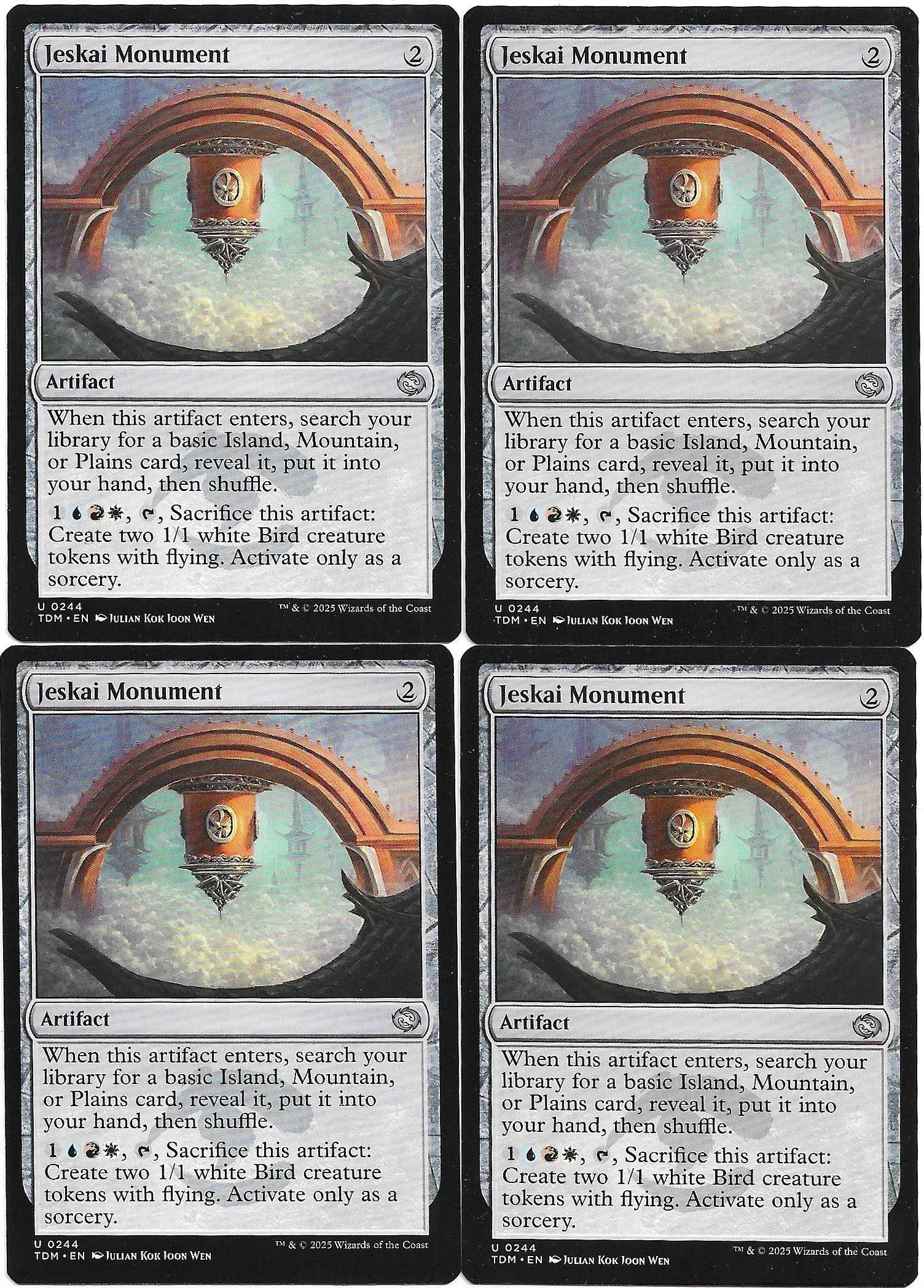 4x Jeskai Monument