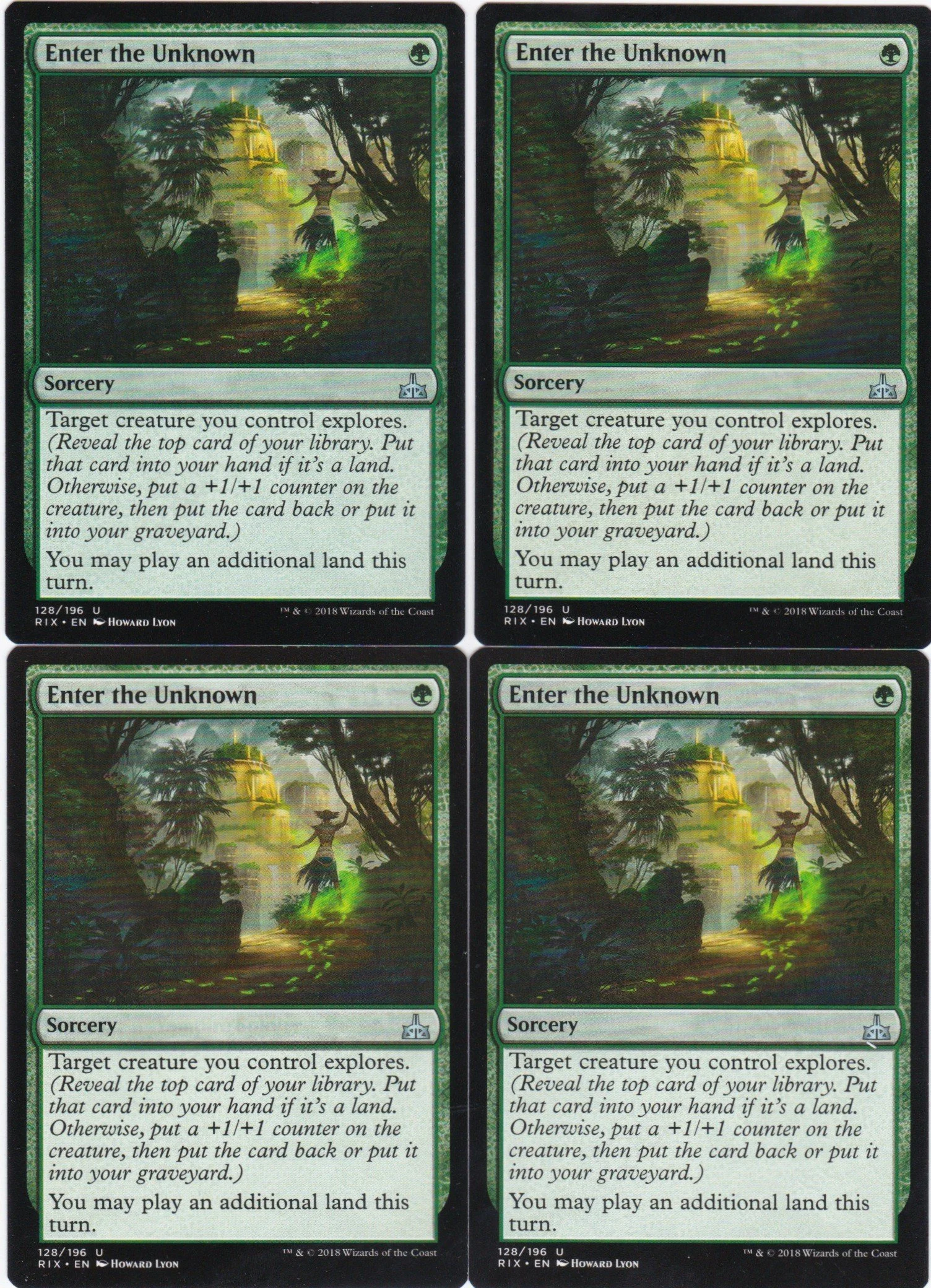 4x Enter the Unknown