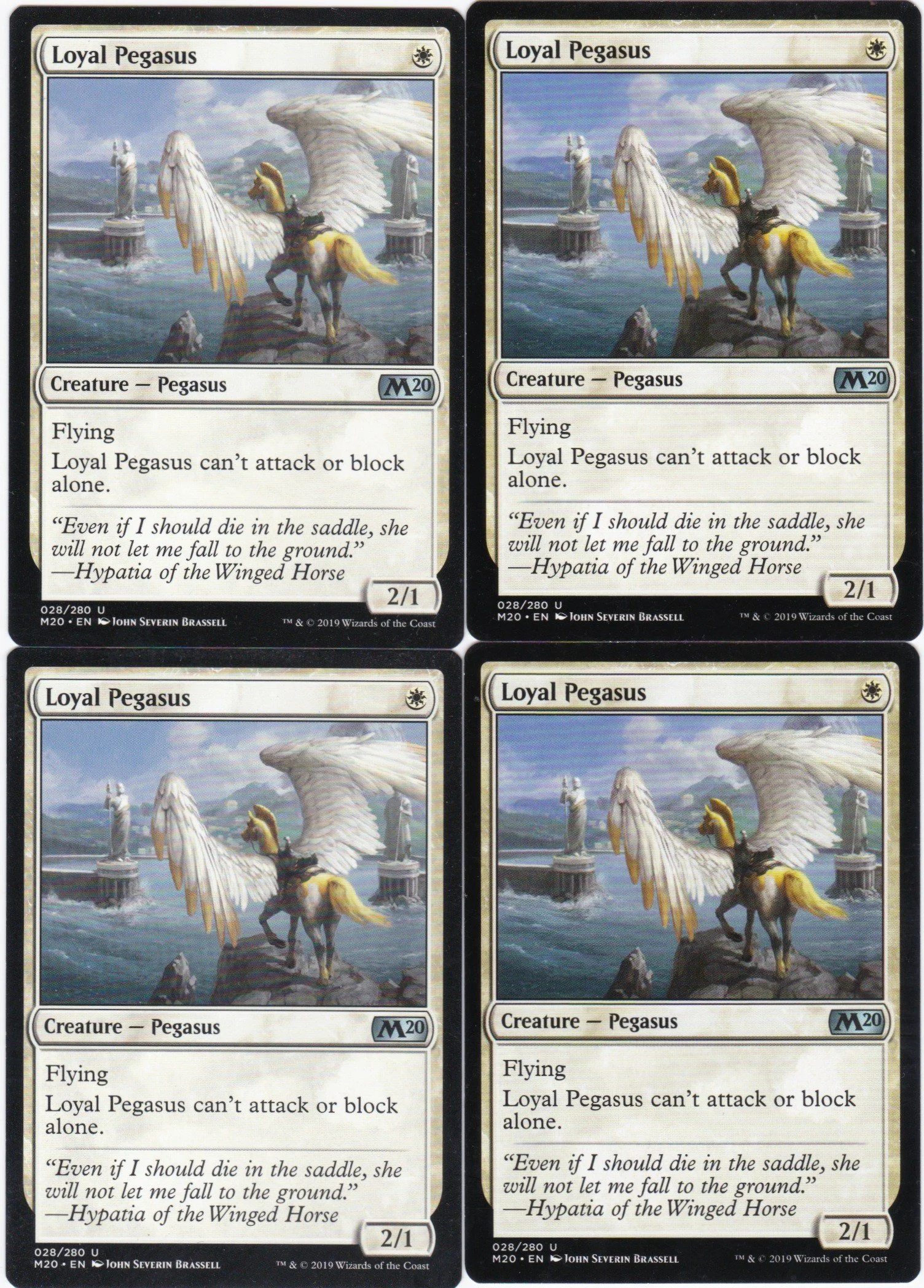 4x Loyal Pegasus