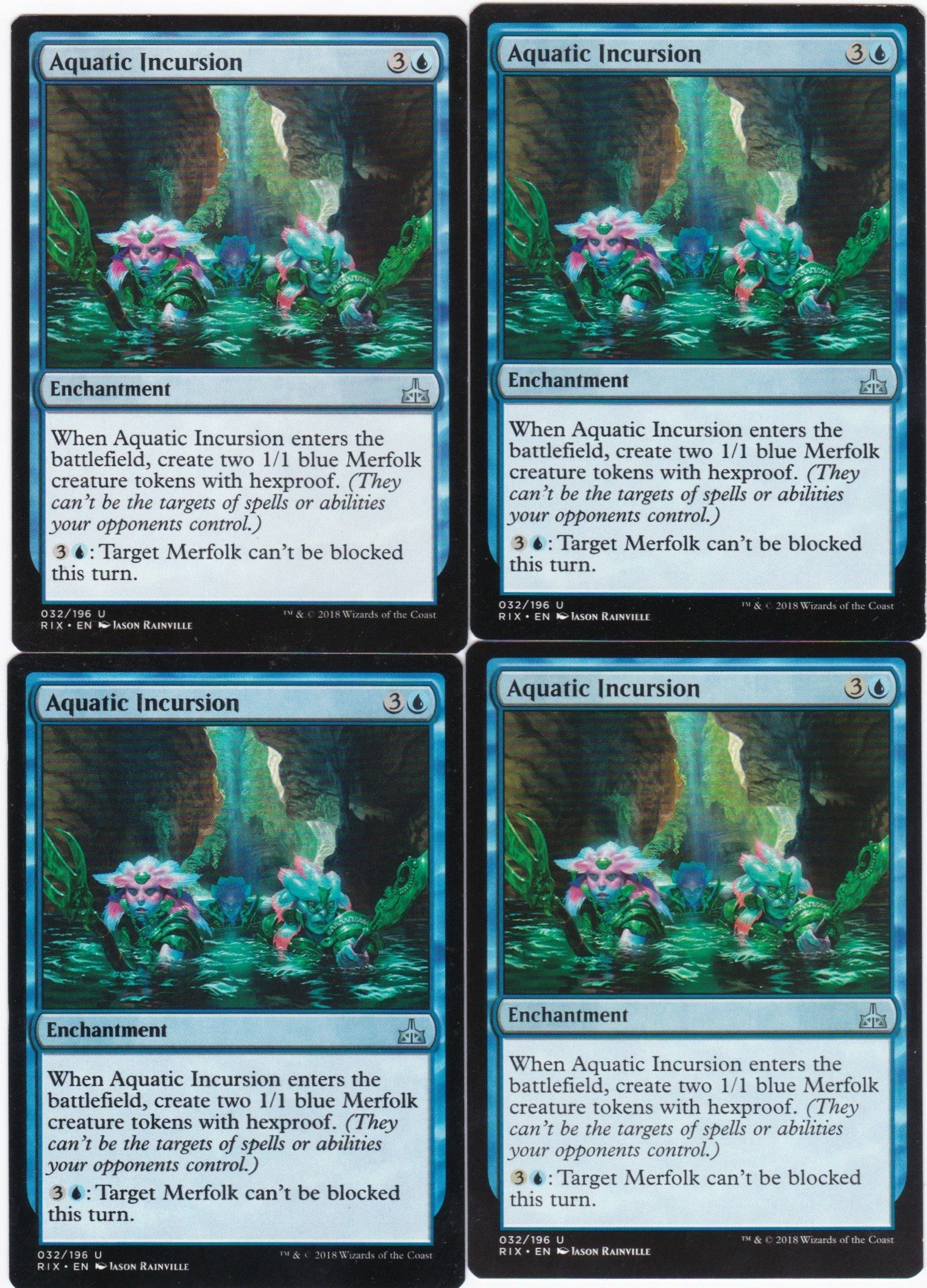 4x Aquatic Incursion