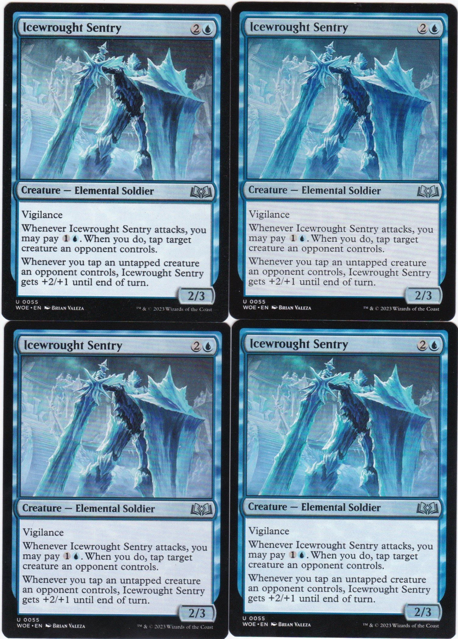 4x Icewrought Sentry