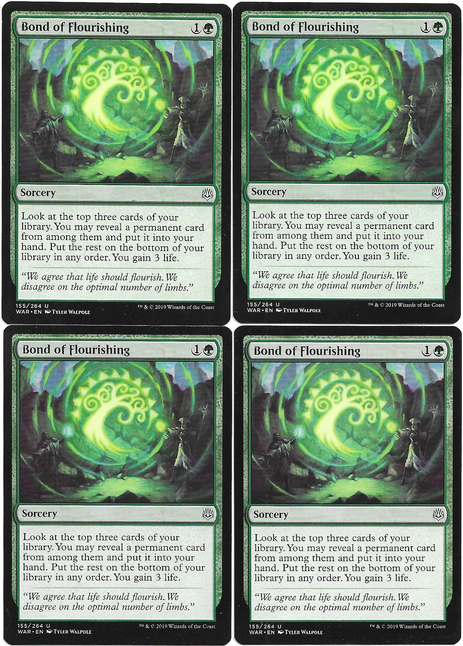 4x Bond of Flourishing