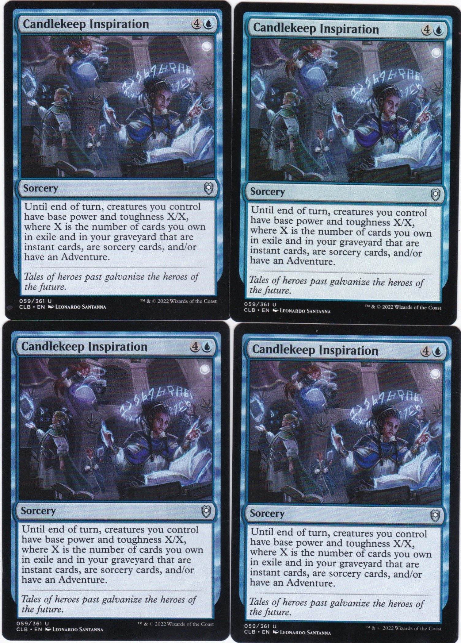 4x Candlekeep Inspiration