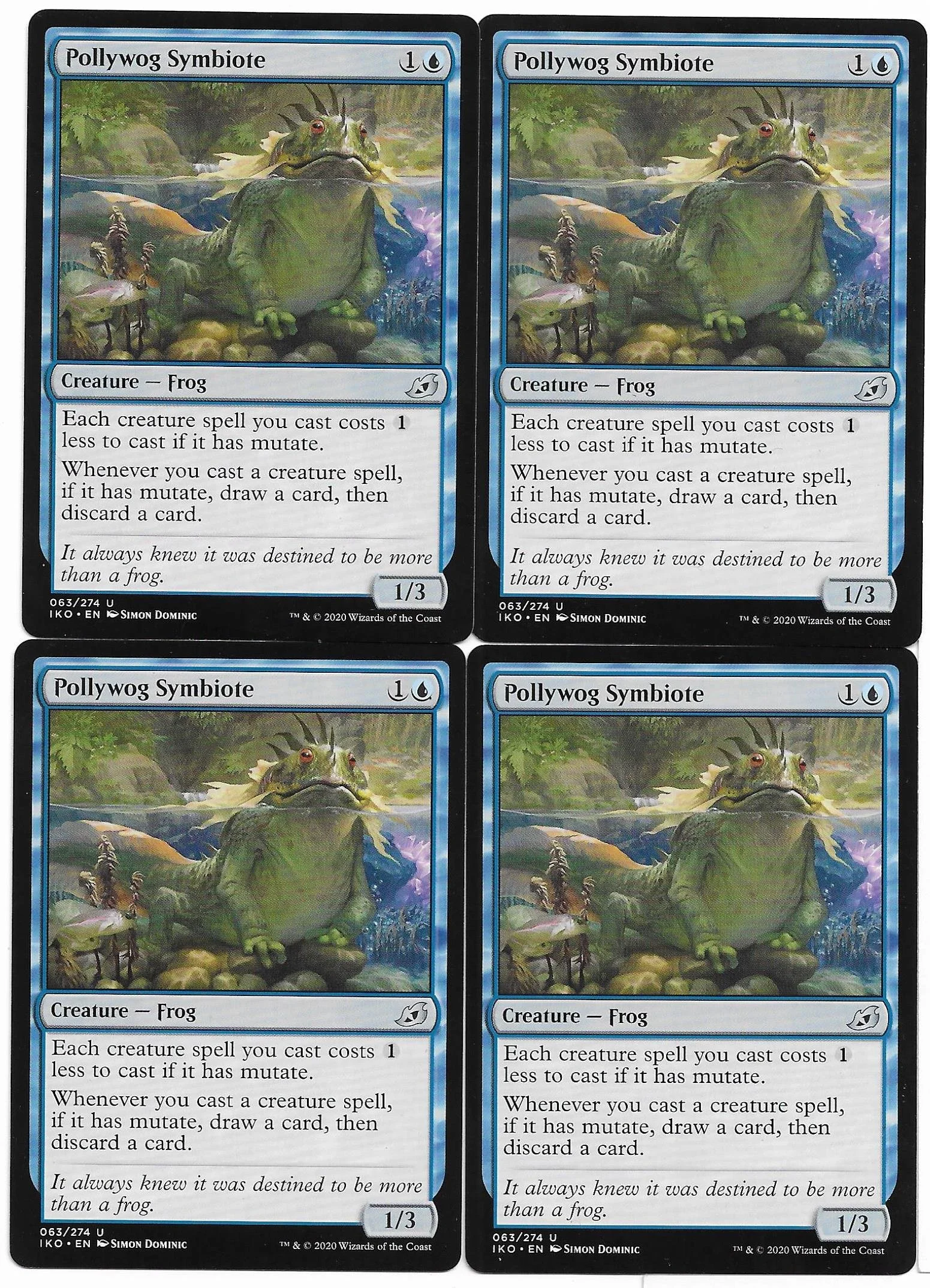 4x Pollywog Symbiote