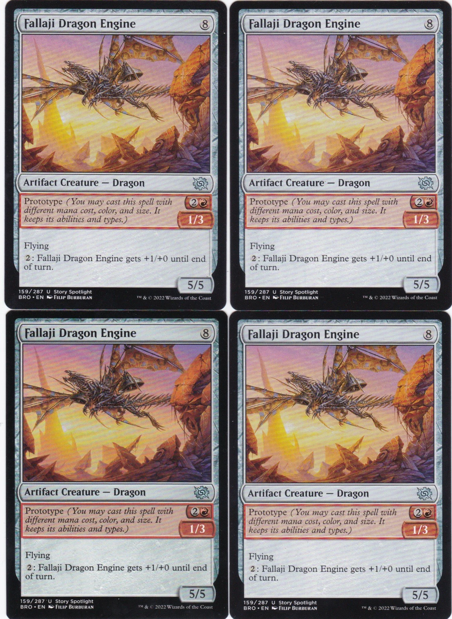 4x Fallaji Dragon Engine