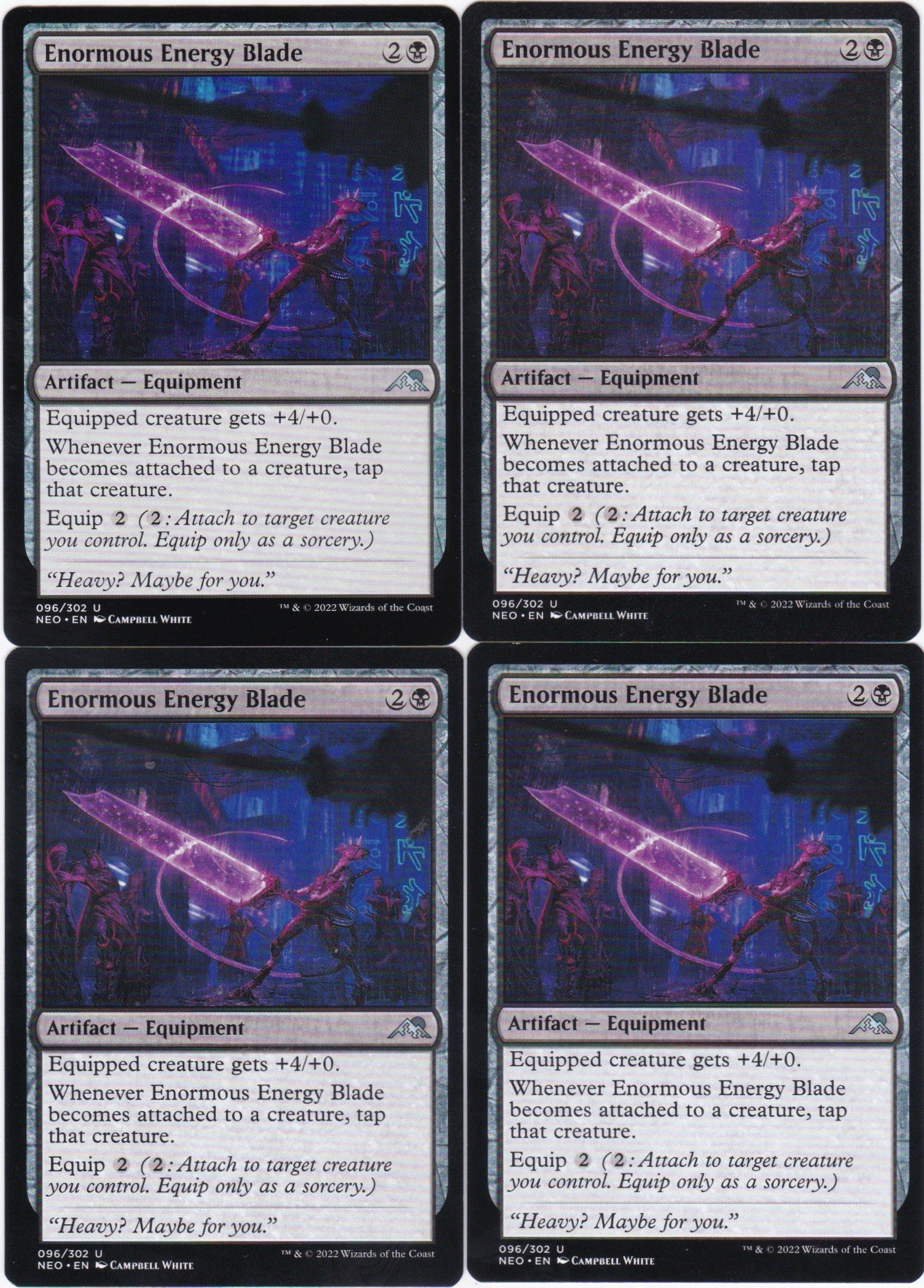 4x Enormous Energy Blade