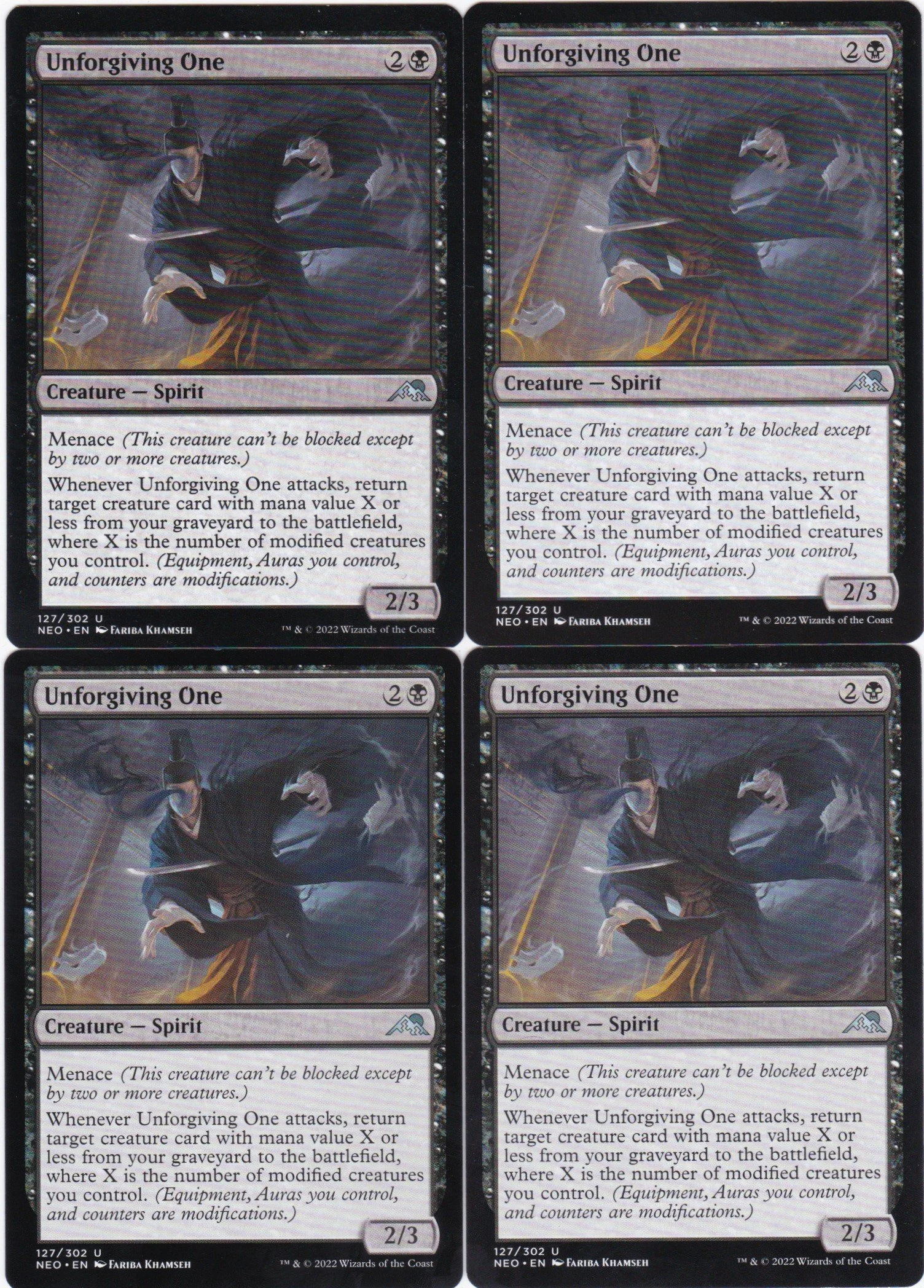 4x Unforgiving One