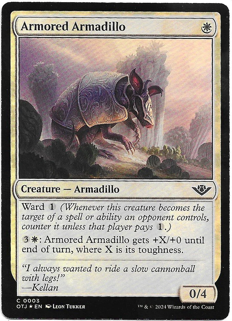 Armored Armadillo