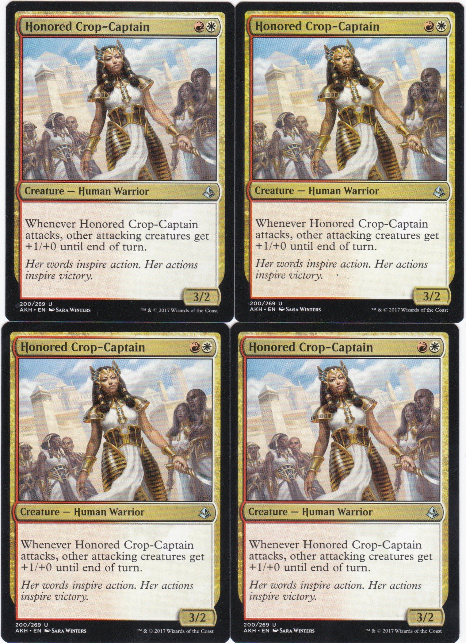 4x Honored Crop-Captain