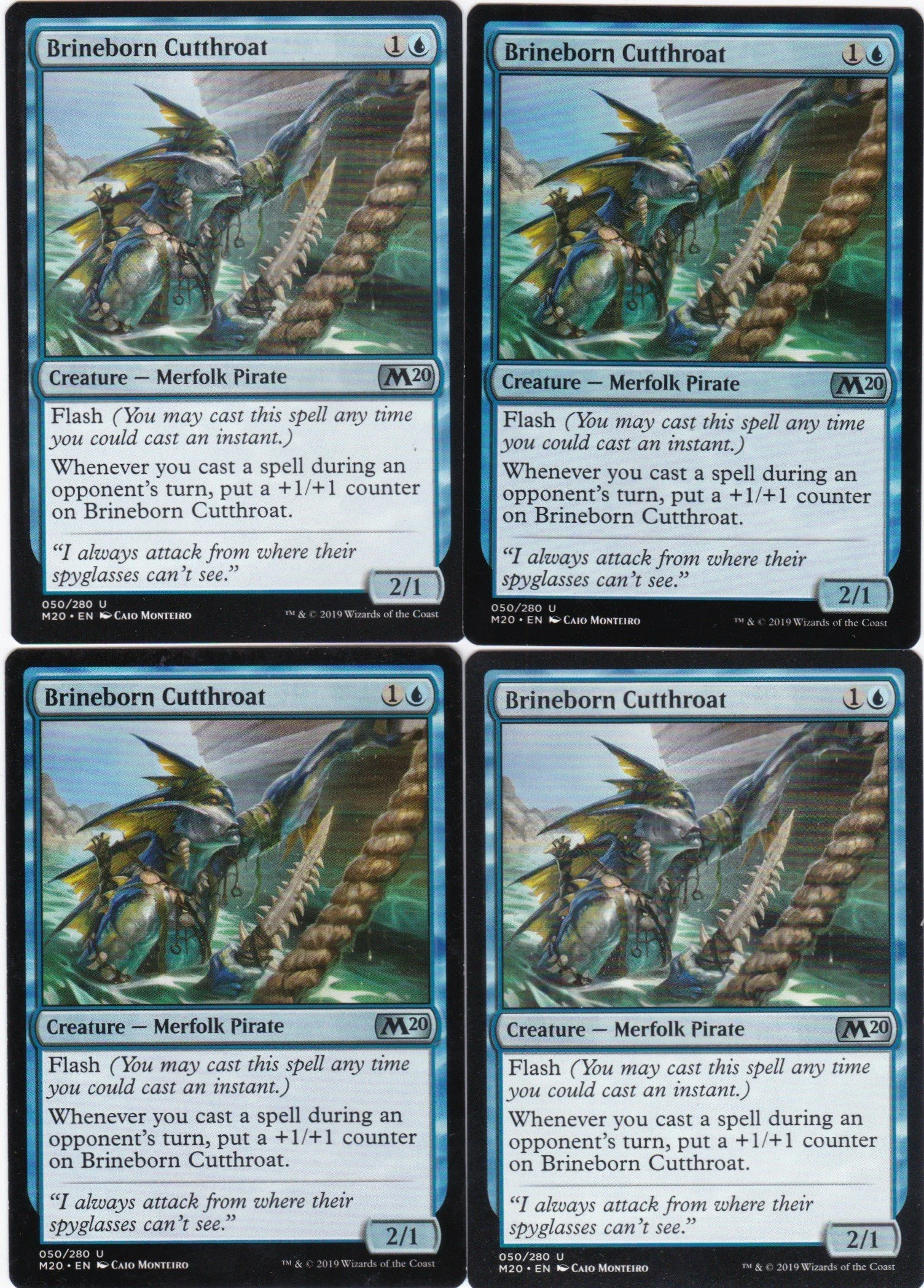 4x Brineborn Cuttthroast