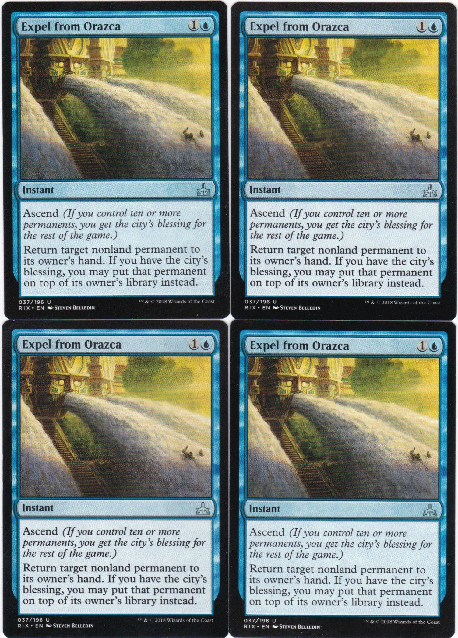 4x Expel from Orazca