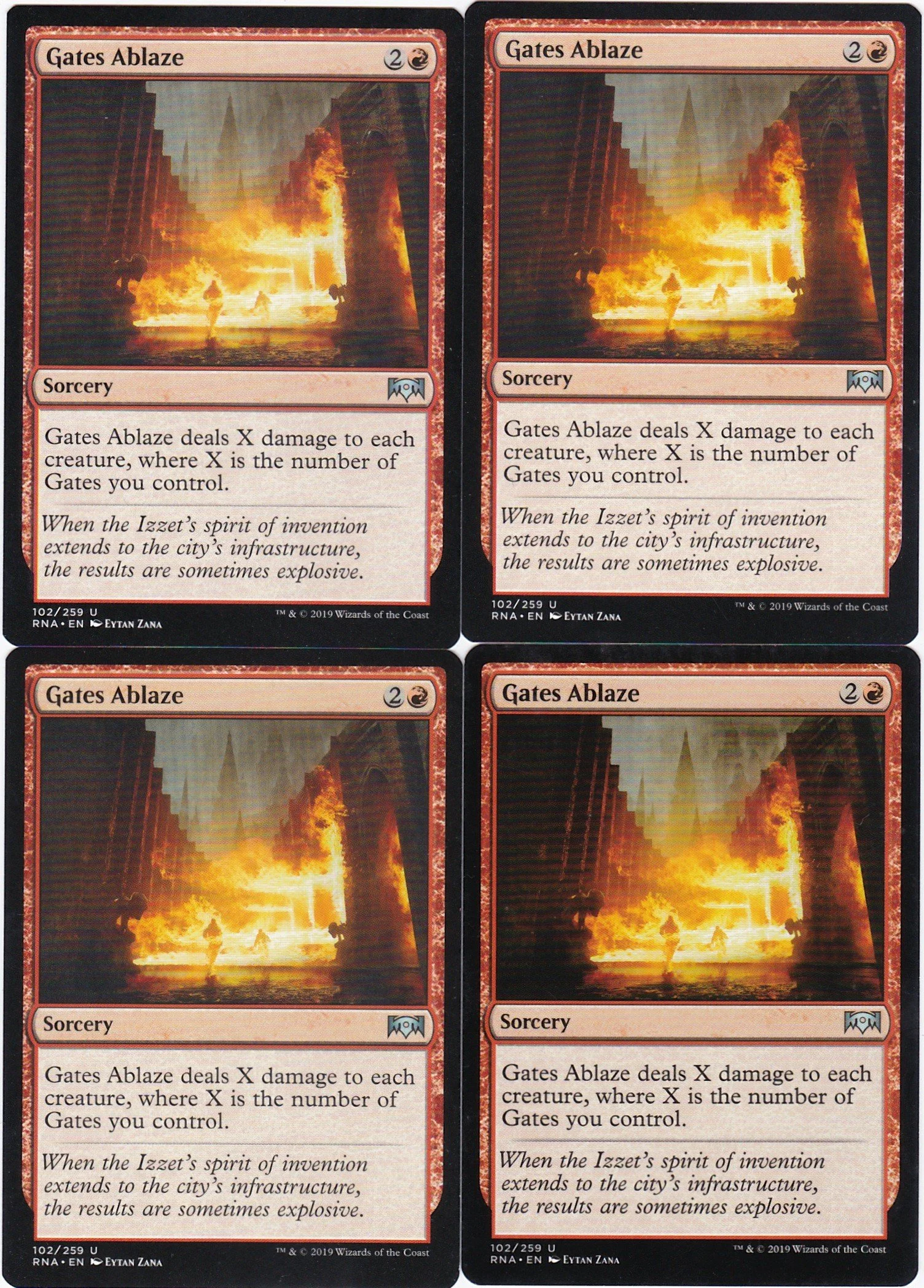 4x Gates Ablaze