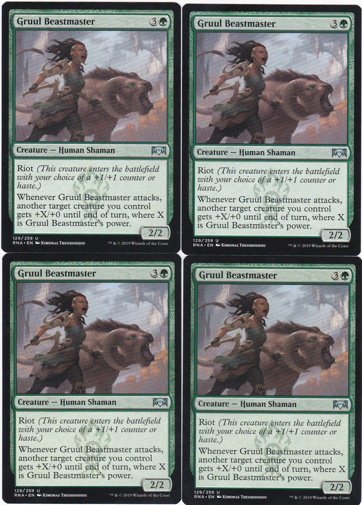 4x Gruul Beastmaster