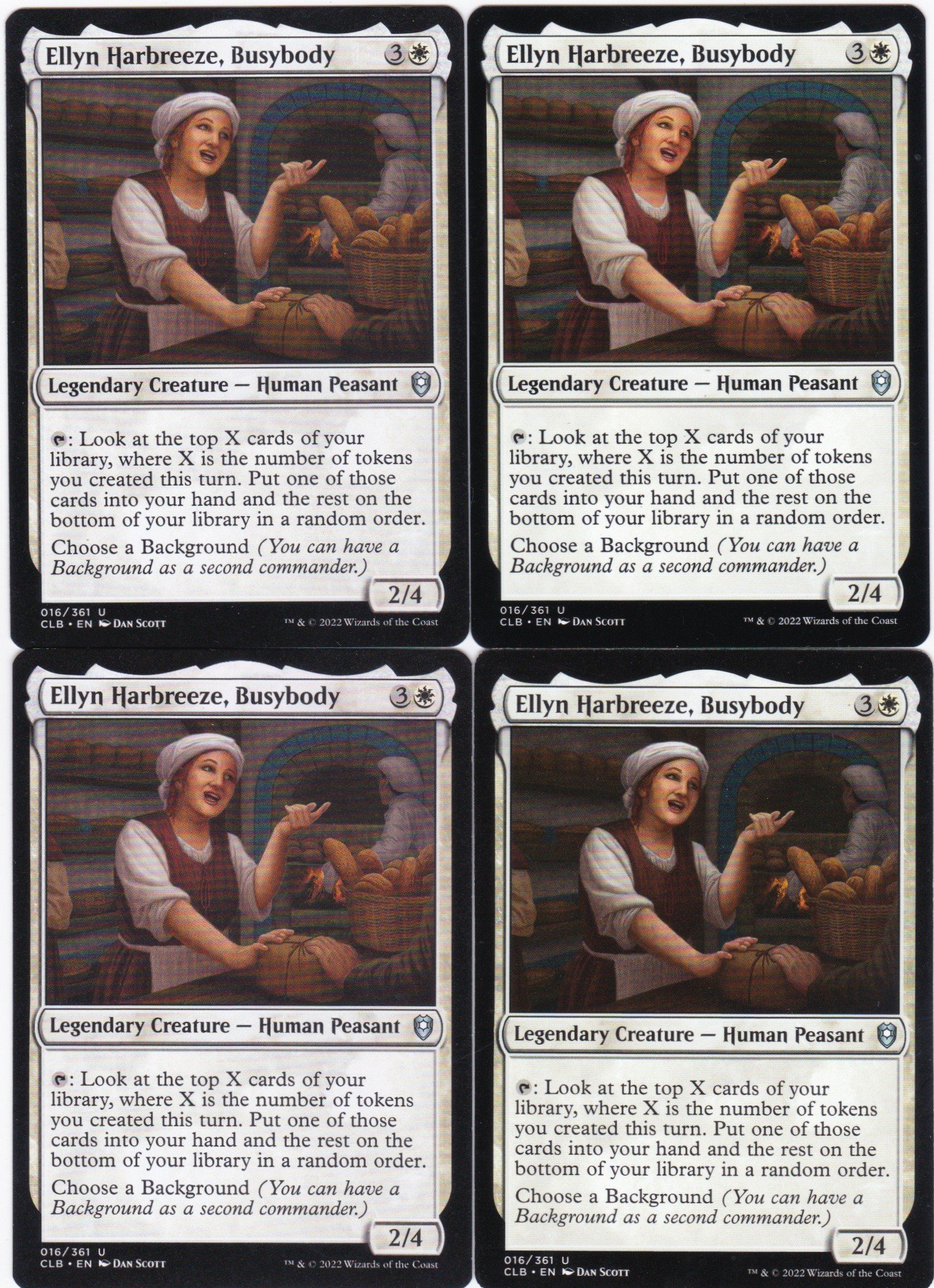 4x Ellyn Harbreeze, Busybody