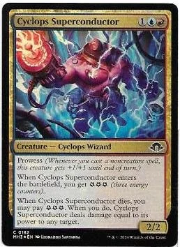 Cyclops Superconductor