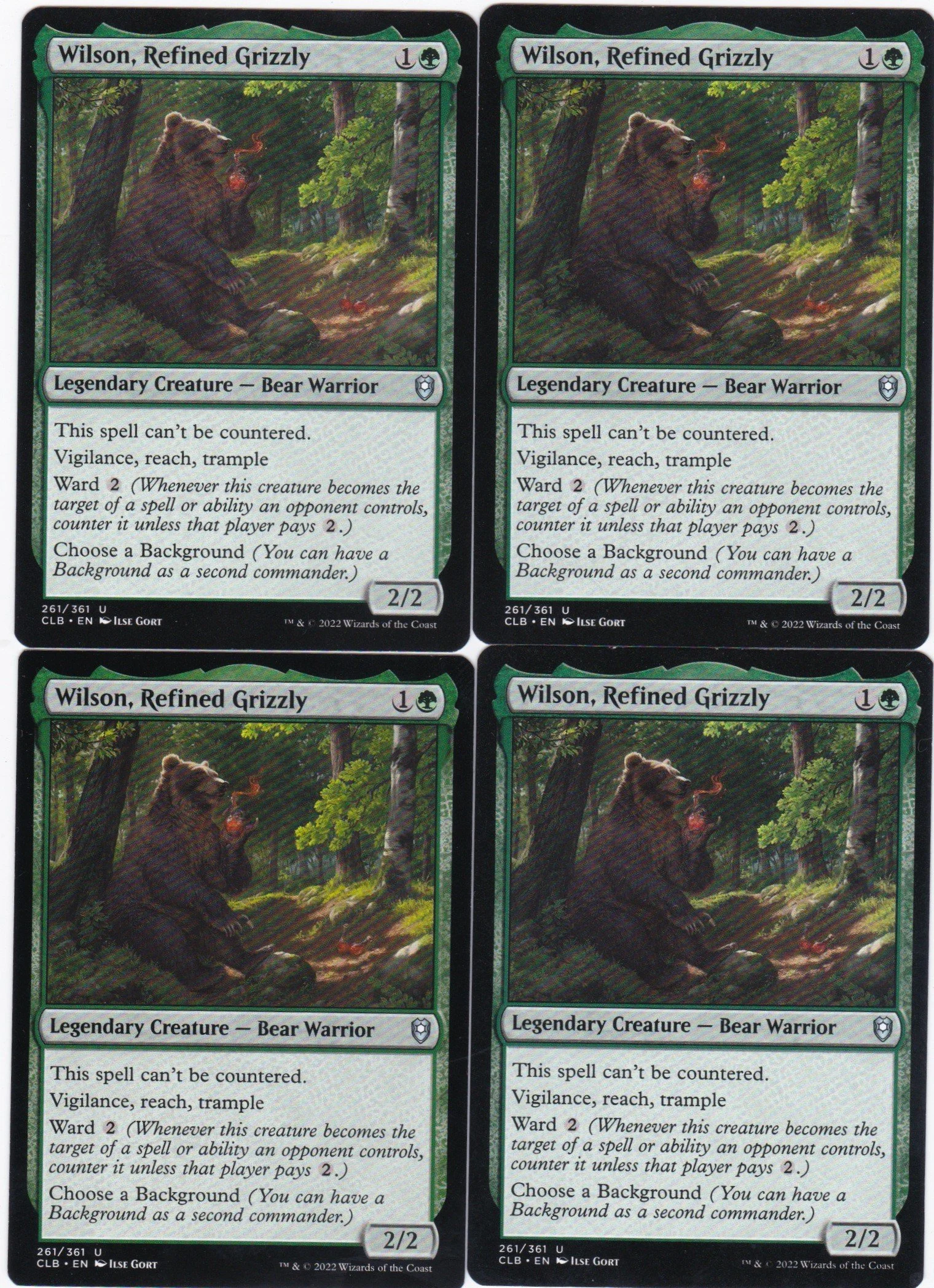 4x Wilson, Refined Grizzly