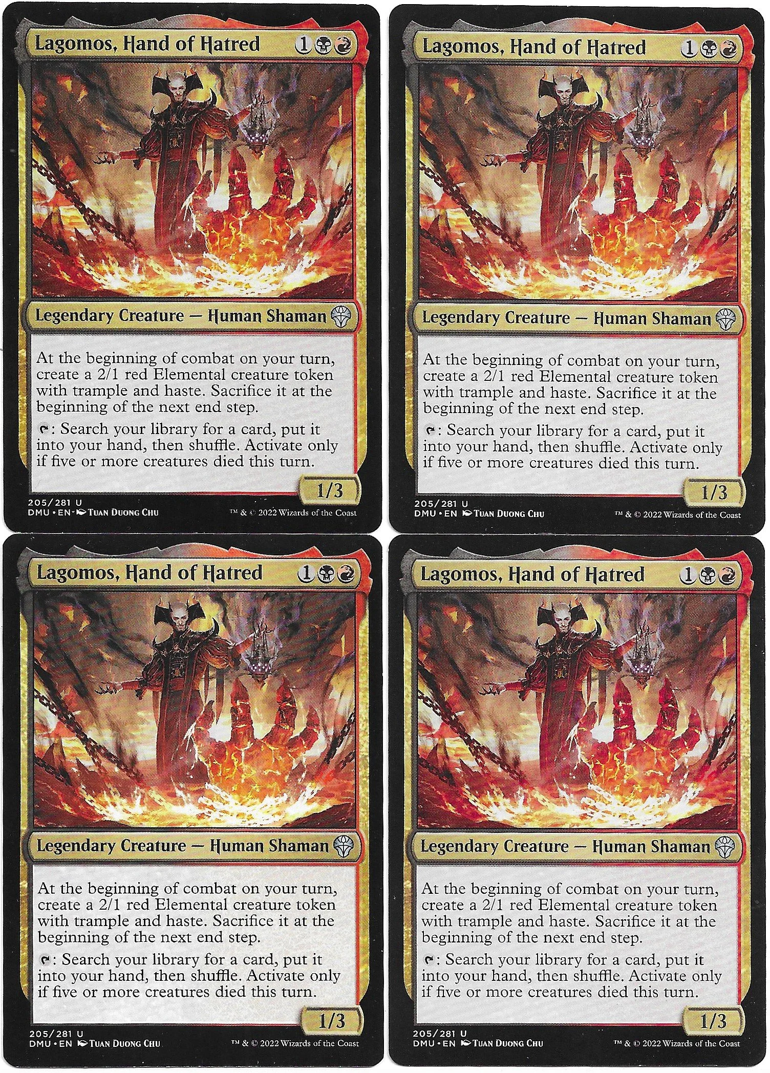 4x Lagomos, Hand of Hatred