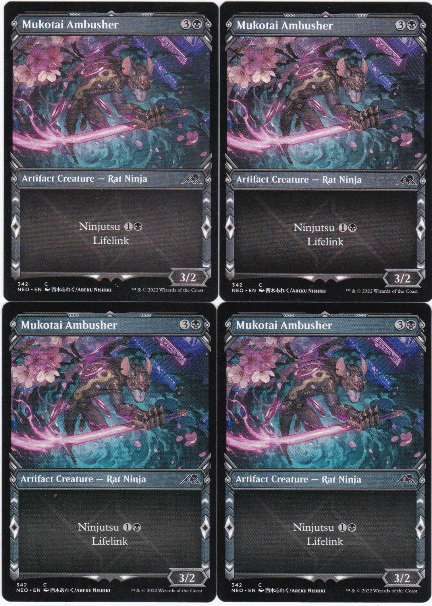 4x Mukotai Ambusher