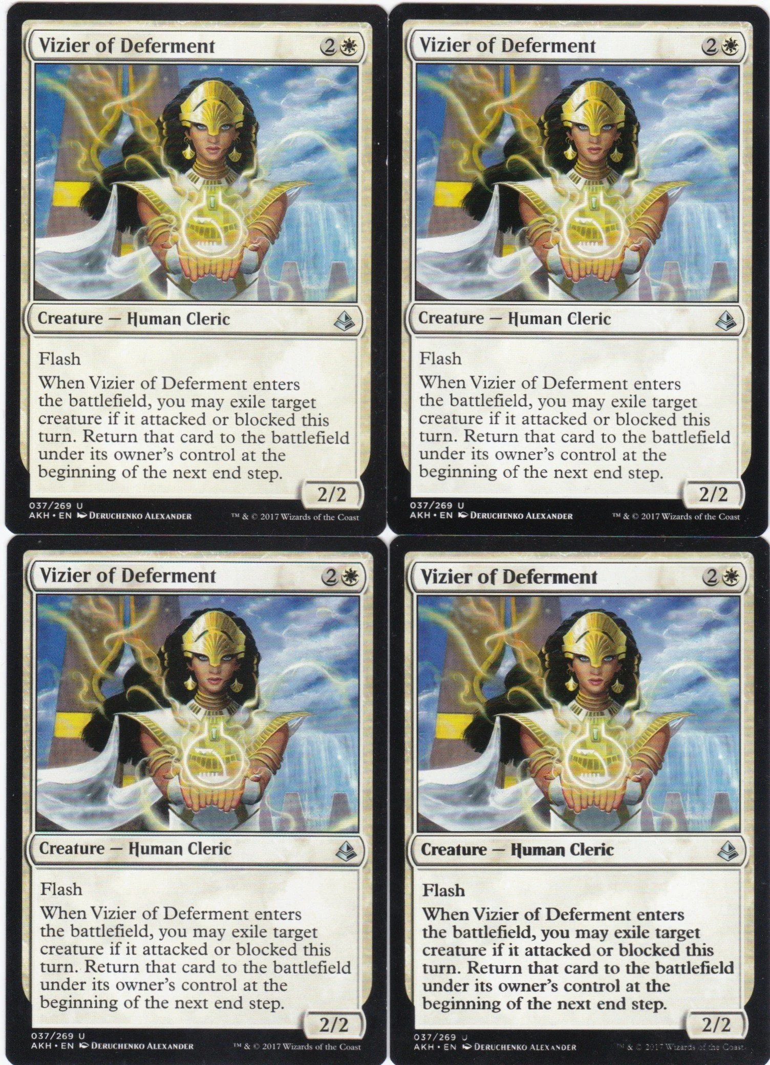 4x Vizier of Deferment