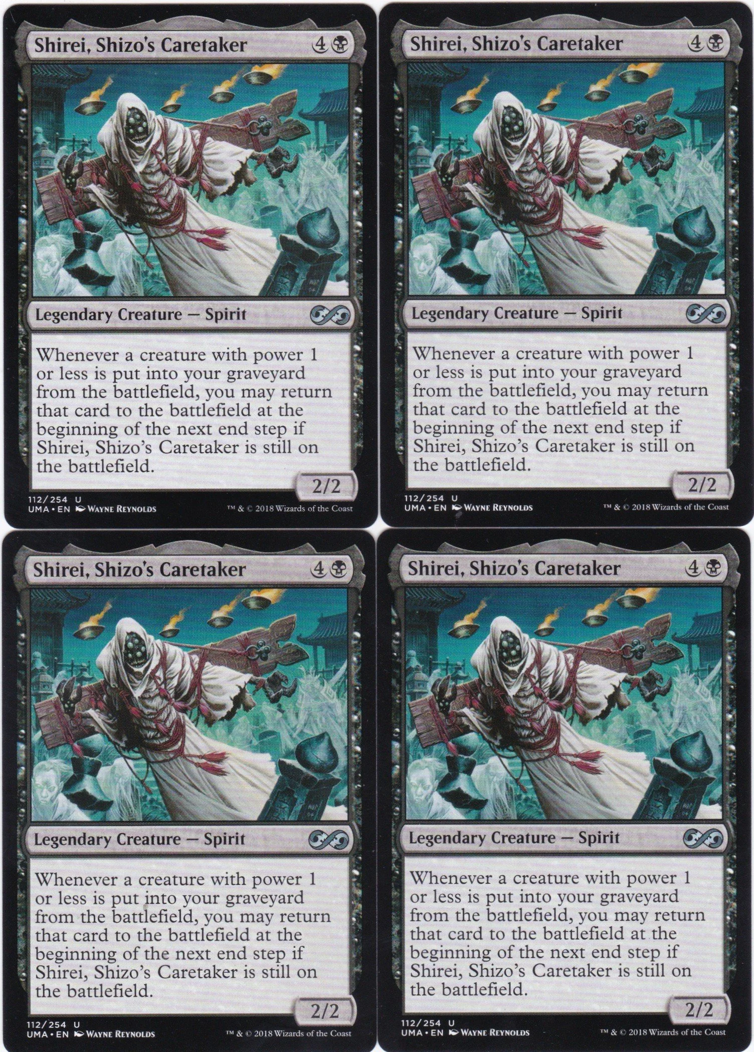 4x Shirei, Shizo's Caretaker