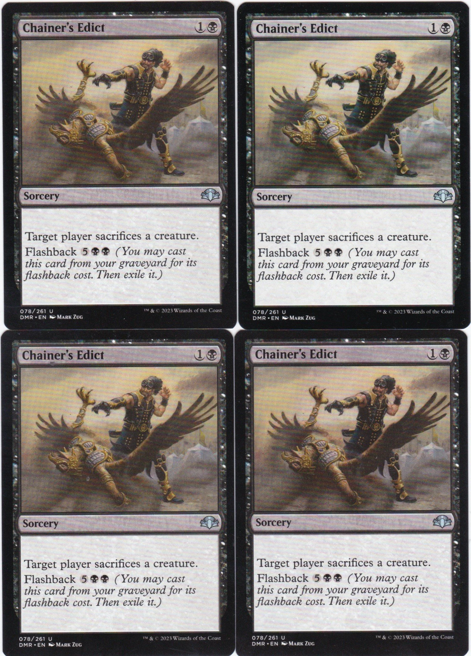 4x Chainer's Edict