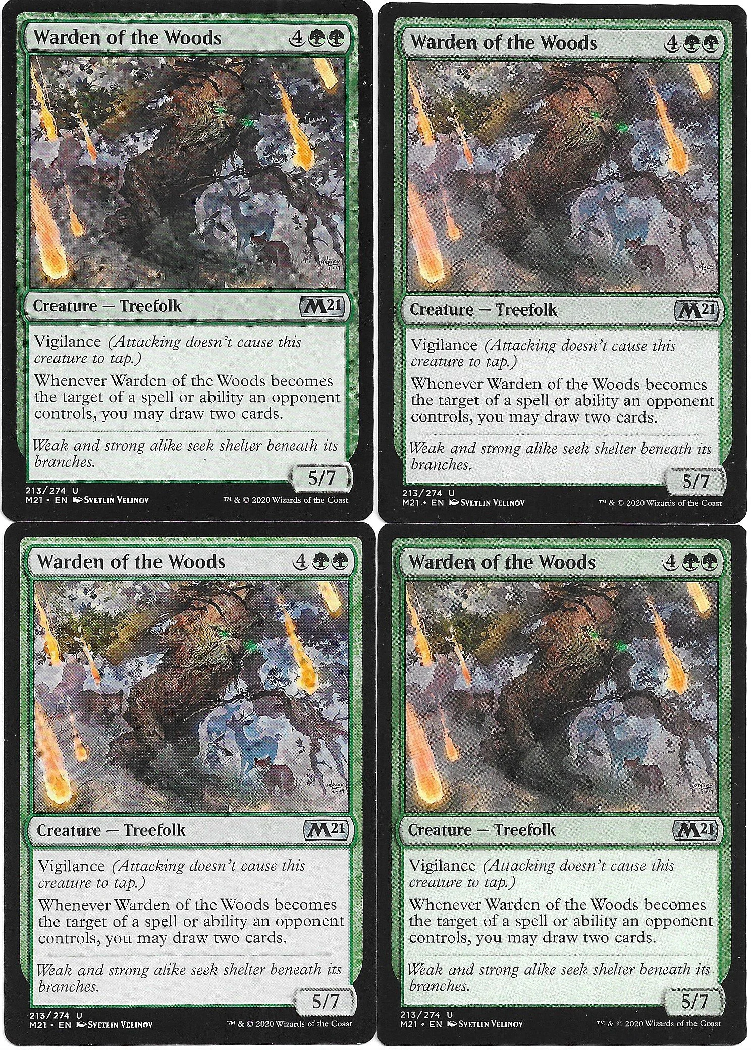 4x Warden of the Woods