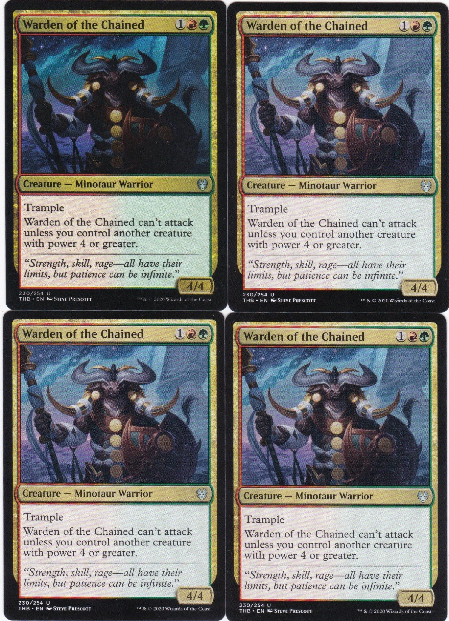 4x Warden of the Chained
