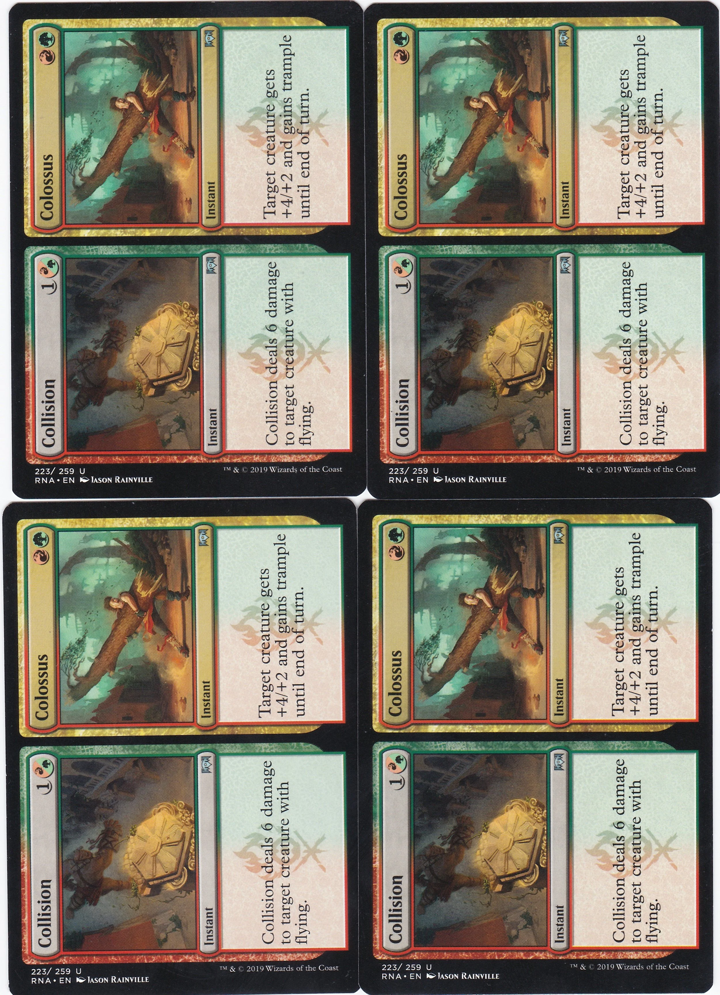 4x Collision / Colossus