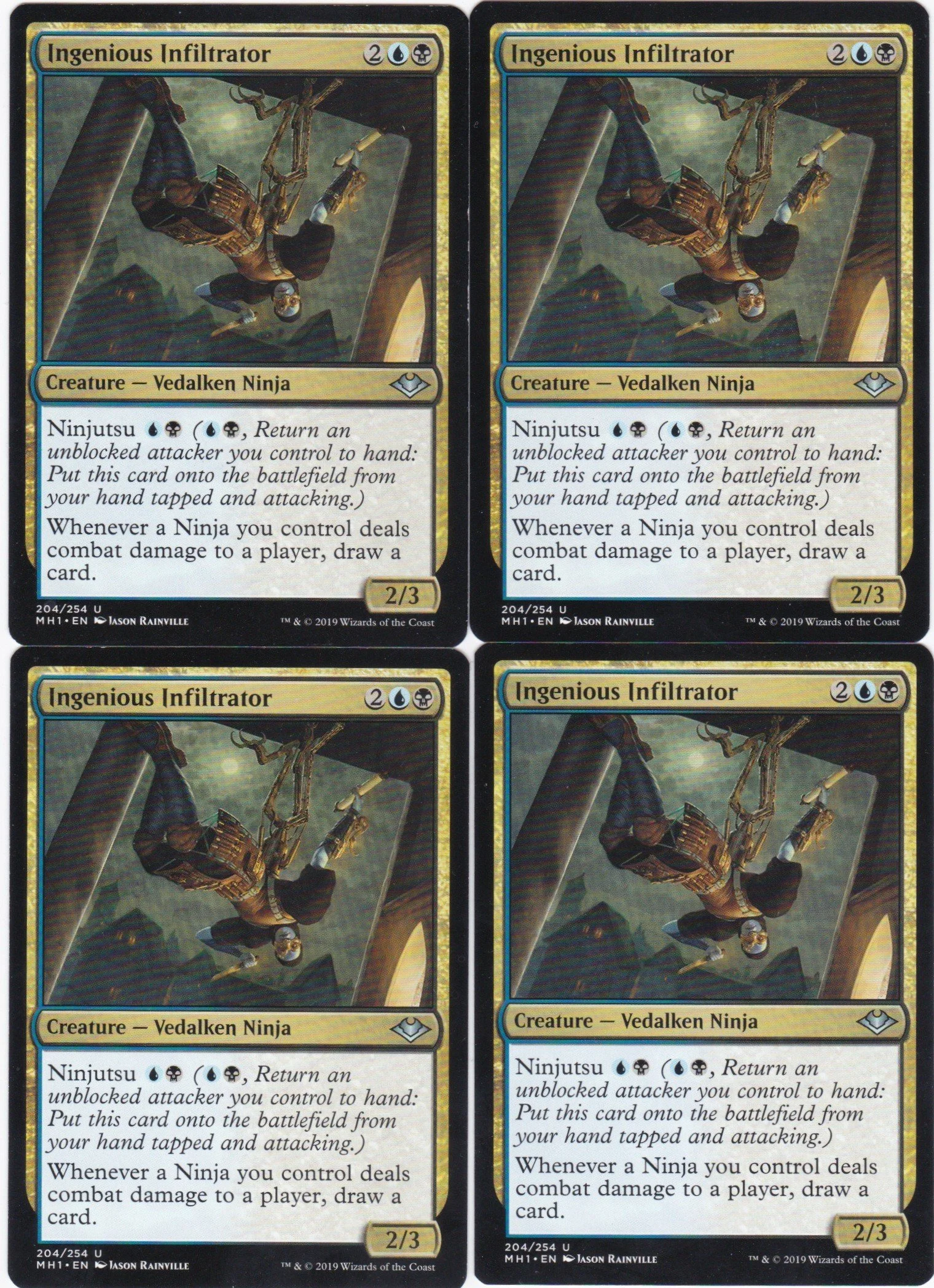 4x Ingenious Infiltrator