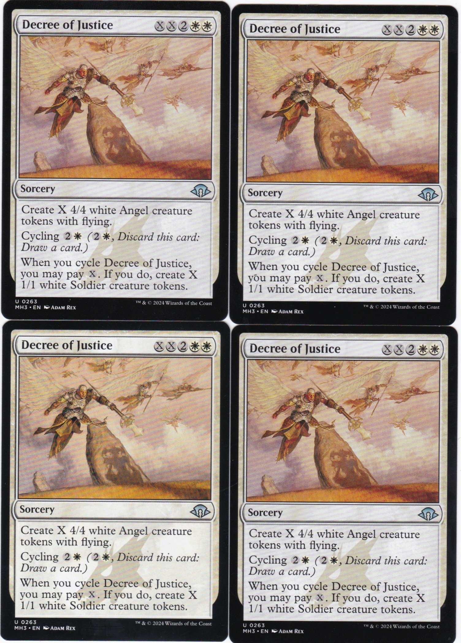 4x Decree of Justice
