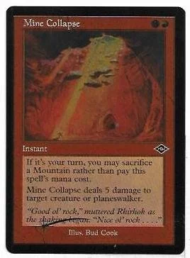 Mine Collapse (retro)