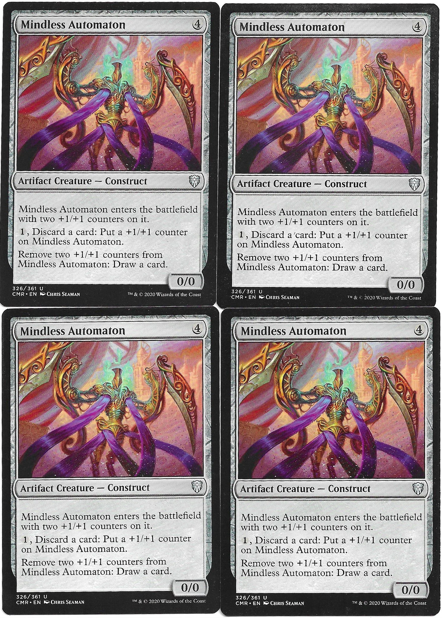 4x Mindless Automaton