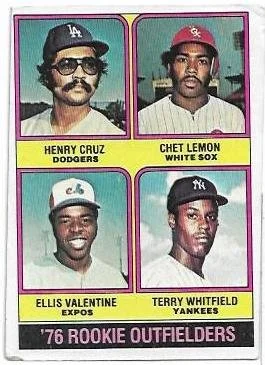 '76 Rookie Outfields  #590
