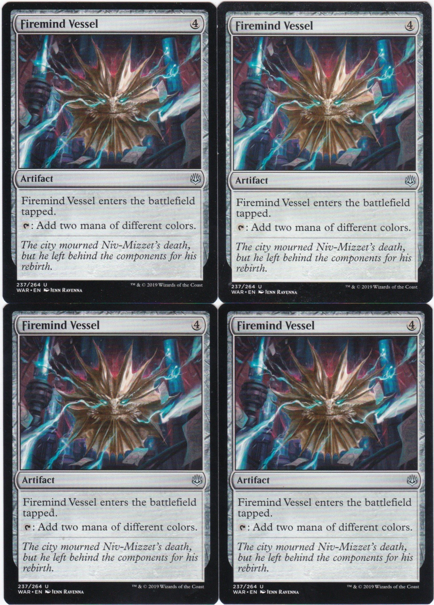 4x Firemind Vessel