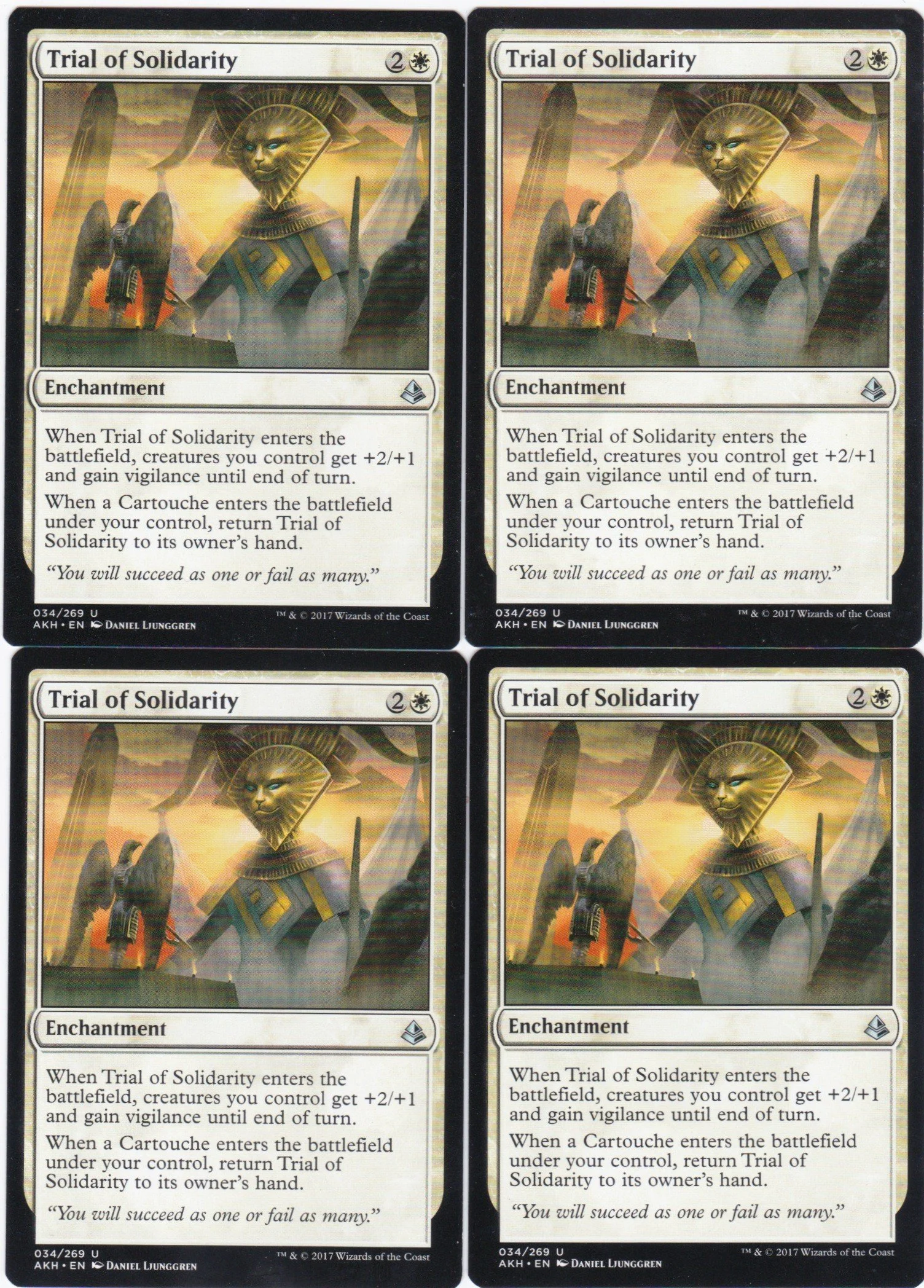 4x Trial of Solidarity